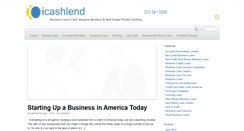 Desktop Screenshot of icashlend.com